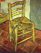 Stuhl und Pfeife nach van Gogh
